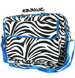 Blue Trim Zebra Print 17