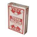 Cartamundi - 104008325 - Jeu de Soci�t� - Copag Texas Hold'em Silver - Jeu de 54 Cartes - Format Poker - Jumbo Face - 4 Index - Etui Rouge