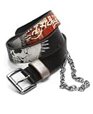 Ed Hardy - Ed Hardy True Love Belt with Chain