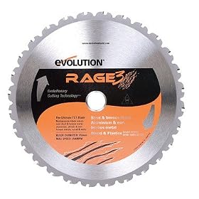 Evolution Power Tools #RAGE255 10" 28T Circular Blade