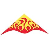 Sky Fire Red Nylon Delta 50" SV