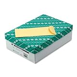 Quality Park 51072 Quality Park Policy Envelopes/Gummed, 4-1/8x9-1/2, 28lb, Cameo Buff, 500/Box