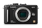 Panasonic Lumix DMC-GF1 Systemkamera (12 Megapixel, 7,6 cm Display, HD-Video, LiveView) Gehäuse mattschwarz