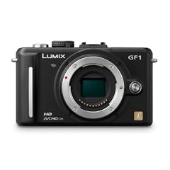 Panasonic Lumix DMC-GF1 Systemkamera (12 Megapixel, 7,6 cm Display, HD-Video, LiveView) Geh�use mattschwarz