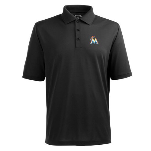 Miami Marlins Pique Xtra Lite Polo Shirt (Team Color) - XX-Large