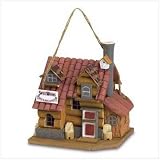 SWISS WOOD BED BIRDHOUSE