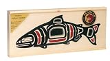 SeaBear Wood Box with Smoked Sockeye, 16-Ounce Unit