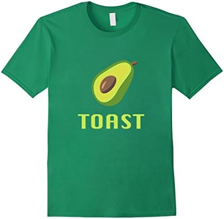 Men's Avocado Toast Emoji Love Shirt for Women Men Kids Large Kelly Green