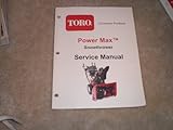 Toro Power Max Snowthrower Service Manual