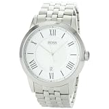Hugo Boss Mens 1512427 H1004 Silver Dial Stain