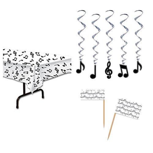 MUSIC NOTE Musical Theme PARTY Decorations - TABLECLOTH (54
