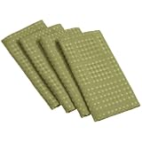 Bardwil Evolution Napkins, Set of 4, Sage by Bardwil