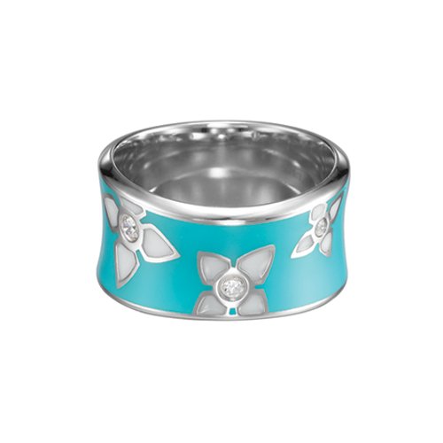 Esprit Damen-Ring Bouquet Turquoise Sterling-Silber 925 Gr. 58 (18.5) ESRG-91382.B.18 Preisvergleich