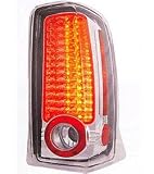2002-2006 Cadillac Escalade/2003-2006 Cadillac Escalade ESV IPCW L.E.D Tail Lights (Crystal Clear)