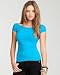 bebe Lace Shoulder Top