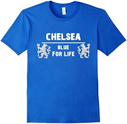 Chelsea Blue For Life - White - Male XL - Royal Blue