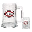 Montreal Canadiens NHL Boilermaker Set - Primary Logo by Great American Products
