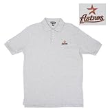 Houston Astros MLB Classic Pique Polo Shirt (Heather)