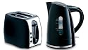 Prestige Breakfast Set Kettle and Toaster Pack, Black