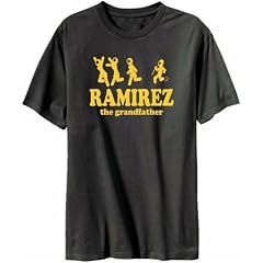 Ramirez The Grandfather Nachnamen Herren T-Shirt (Dunkelgrau, Gr��en X-Small - XXX-Large)