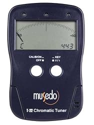 Musedo Super Thin Chromatic Tuner, Black