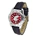 Washington State Cougars NCAA AnoChrome Sport Ladies Watch (Leather Band)