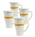 Livestrong by Chantal Latte Mug with Lid, Glossy White