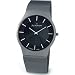 Skagen Mens Watch 803XLTTM with a Titanium Case and a Grey Mesh bracelet with a Grey Carbon Fiber Dial
