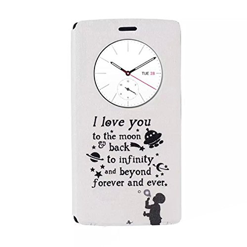 ABCÂ® LG G4 Flip Round Window Leather Case Cover (2#)