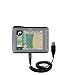 Coiled Power Hot Sync and Charge USB Data Cable w/ Tip Exchange for the Mio Technology C510E - Gomadic Brand