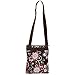 Womens Daisy Crossbody Swingpack Bag (Brown)