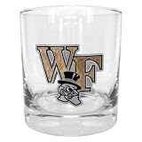 Wake Forest Demon Deacons 11 oz. Double Rocks Glass