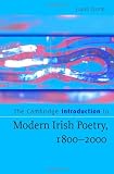 Cover of The Cambridge Introduction to Modern Irish Poetry, 1800-2000 by Justin Quinn 0521846730