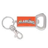 MLB Miami Marlins Bottle Opener Keychain