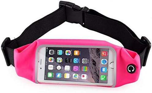 Running Belt for iPhone 6 Plus by Tribe Authentic. New and Improved Runners Belt is Weatherproof and Lightweight and Fits Most Smartphones.