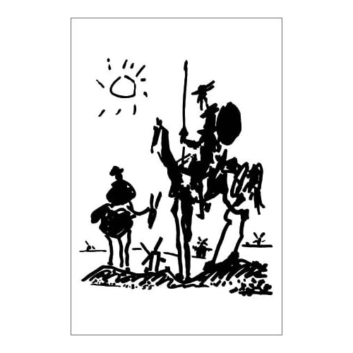 Don Quixote by Picasso