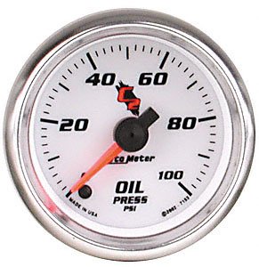 Auto Meter 7153 C2 Full Sweep Electric Oil Pressure Gauge