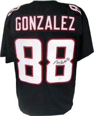 Tony Gonzalez Signed Atlanta Falcons Jersey - 88