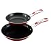 Farberware Select 8-Inch and 10-Inch Skillets, Red