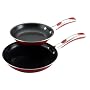 Farberware Select 8-Inch and 10-Inch Skillets, Red