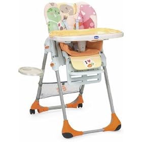Chicco Polly Highchair (Dinofood)