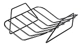Le Creuset 31.5 cm Roasting Rack for 3-Ply Stainless Steel 35 cm Roaster  from Le Creuset