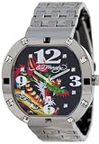 Ed Hardy Men’s Bandit Dragon Stainless Steel 316L Watch #BN-DR