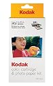 Kodak PH40 Color Cartridge & Photo Paper Kit for Kodak EasyShare Printer Docks