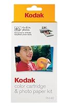Kodak PH40 Color Cartridge & Photo Paper Kit for Kodak EasyShare Printer Docks