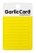 from Garlic Card Garlic Card - Purees Garlic Quickly & Easily - Yellow Model 45008