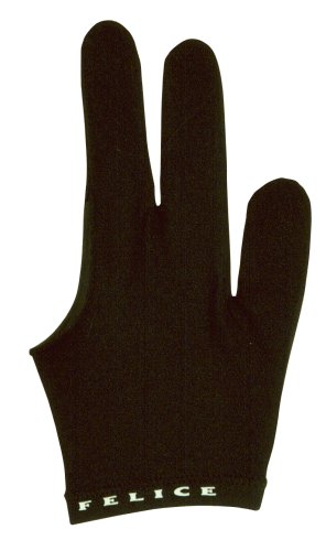 Billardhandschuh Felice, schwarz