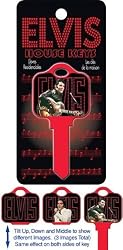Elvis in Lights Kwikset KW House Key
