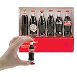 Coca Cola Vintage Mini Evolution Collectible Bottle Design Set