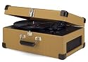 Crosley CR49 Traveler Portable Turntable, Tweed